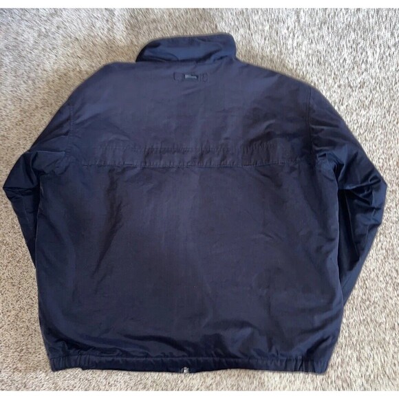 Vintage Columbia Sportswear Black Heavyweight Windproof Waterproof Mens Coat XLT - Picture 4 of 4